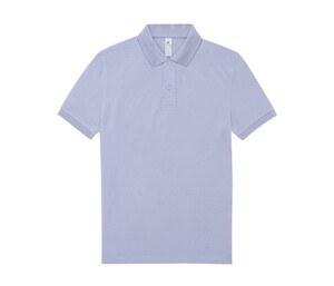 B&C BCU424 - Short-sleeved fine piqué poloshirt Lavendel