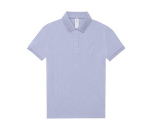 B&C BCW461 - Short-sleeved high density fine piqué polo shirt Lavendel