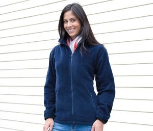 RESULT RS220F - Damen Fleece Jacke mit Reißverschluss